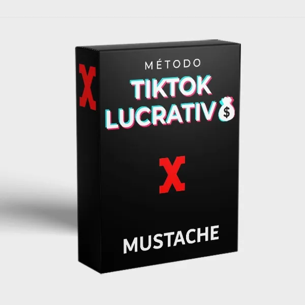 Capa: Baixar Método TikTok Pro Mustache: Domine o TikTok Agora!