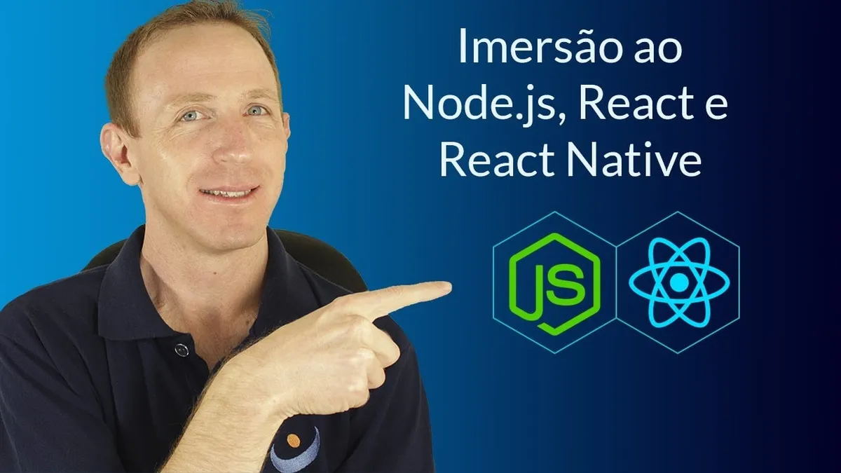 Capa: Node.js, React e React Native 11.0: Baixar Curso Completo Agora!