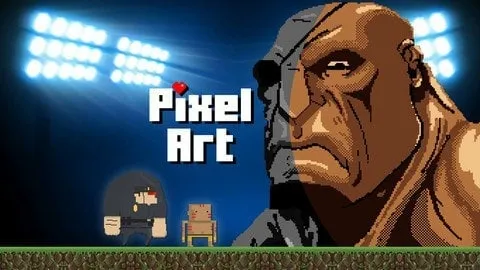 Capa: Pixel Art Para Games: Baixar Curso Wiliam Nascimento Agora!