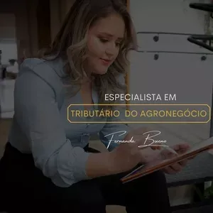 Capa: Especialista Tributário Agronegócio Fernanda Bueno: Download + Curso Completo!