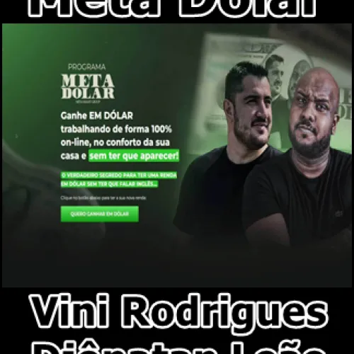 Capa: Meta Dólar: Baixar Curso Vini Rodrigues e Djônatan Leão