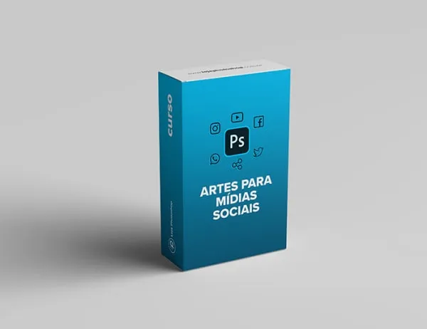 Capa: Curso Artes para Mídias Sociais Photoshop: Baixar Completo