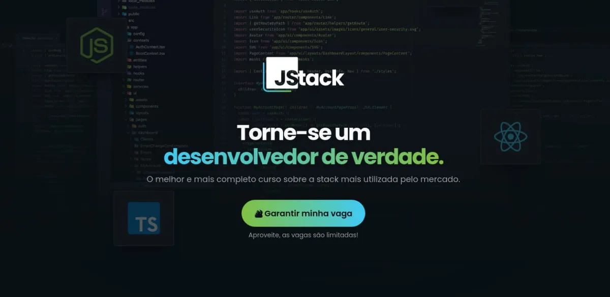 Capa: JStack Atualizado: Baixe o Curso Completo de Mateus Luiz da Silva