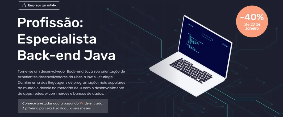 Capa: Baixar Curso EBAC: Especialista Back-End Java [Completo]