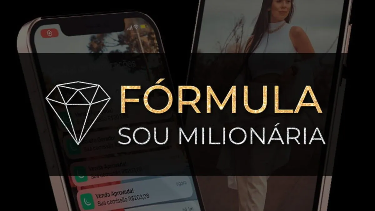 Capa: Fórmula Sou Milionária Suelen Mello: Baixar Curso Completo Agora