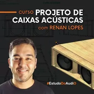 Capa: Baixar Projeto de Caixas Acústicas Renan Lopes: Domine o Áudio