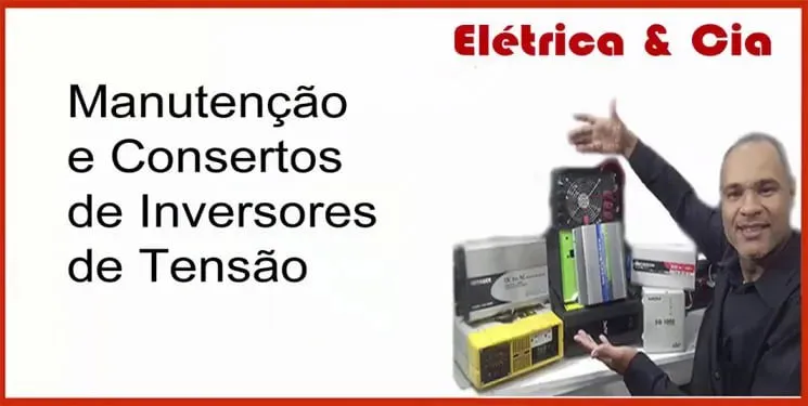 Capa: Curso Alex Lima: Baixar Fabricação e Conserto de Inversores de Tensão