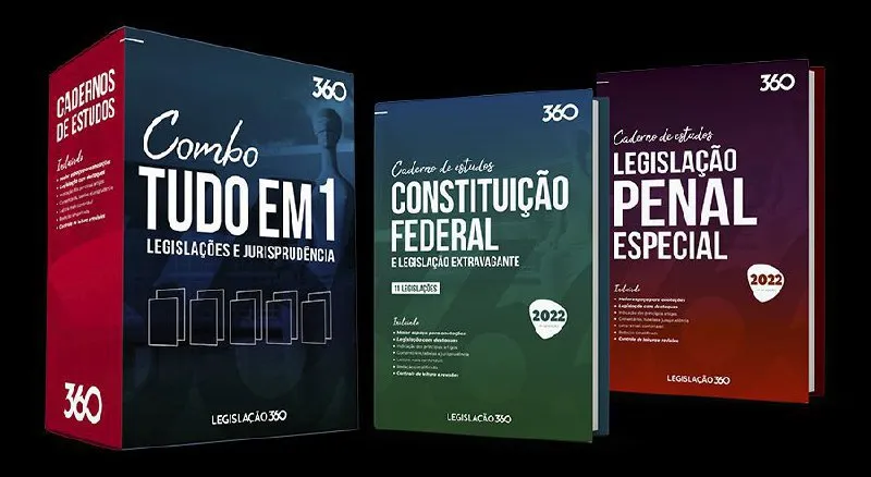 Capa: Baixar Legislação 360° – Estudo Completo 2022!