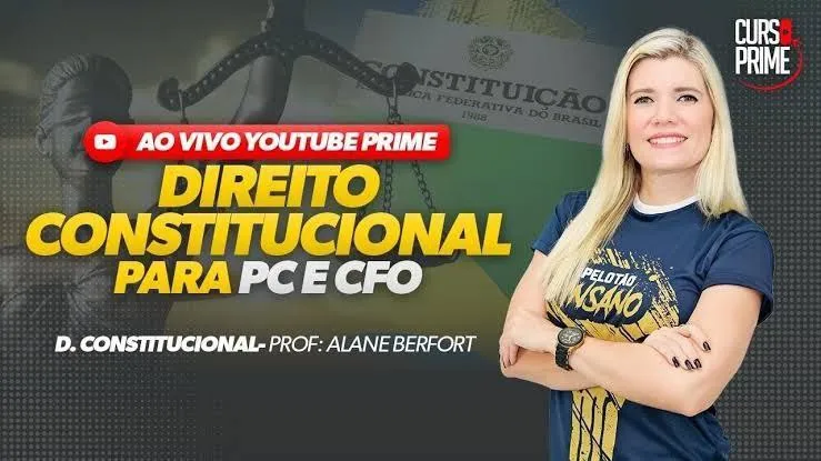Capa: Direito Constitucional PC/CFO Alane Berfort: Baixe Agora!