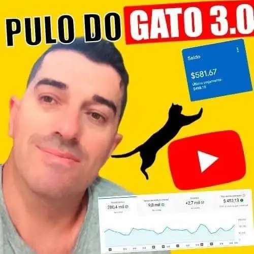 Capa: Pulo do Gato 3.0 Download: Cresça no YouTube Rápido!