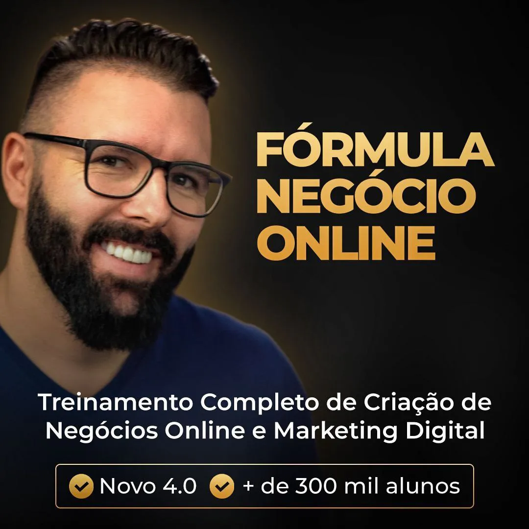 Capa: Fórmula Negócio Online 2023: Download Alex Vargas – Curso Completo