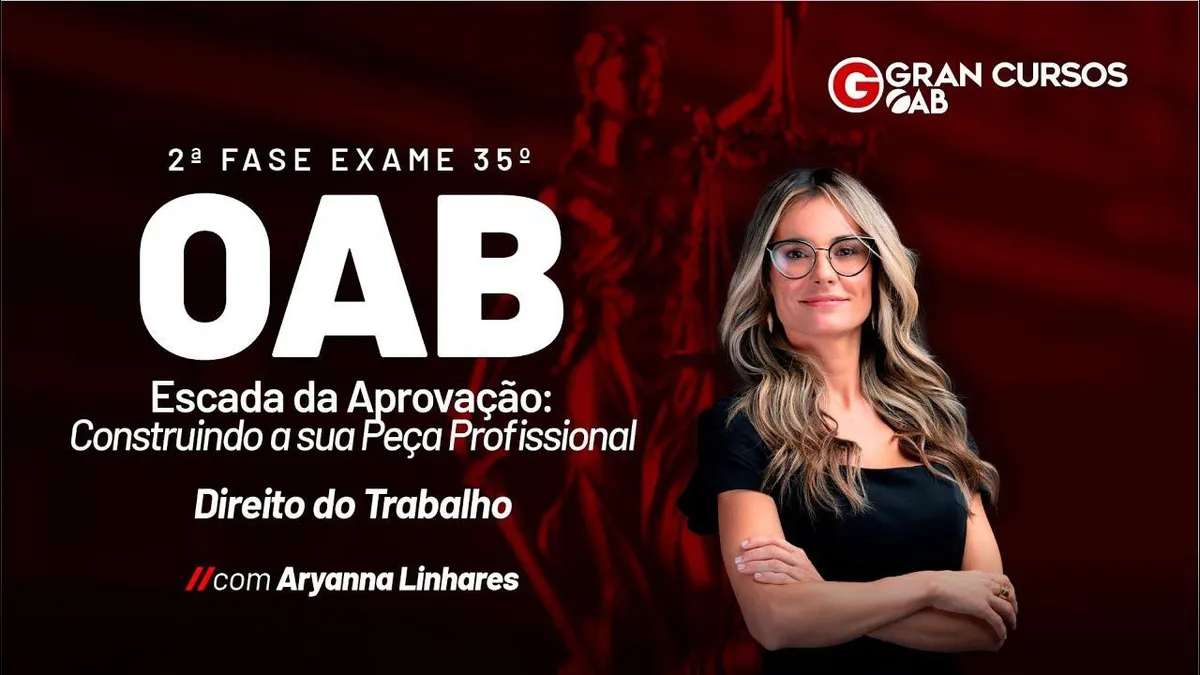 Capa: OAB 2ª Fase Trabalho: Baixe o CEISC 35º Exame Completo