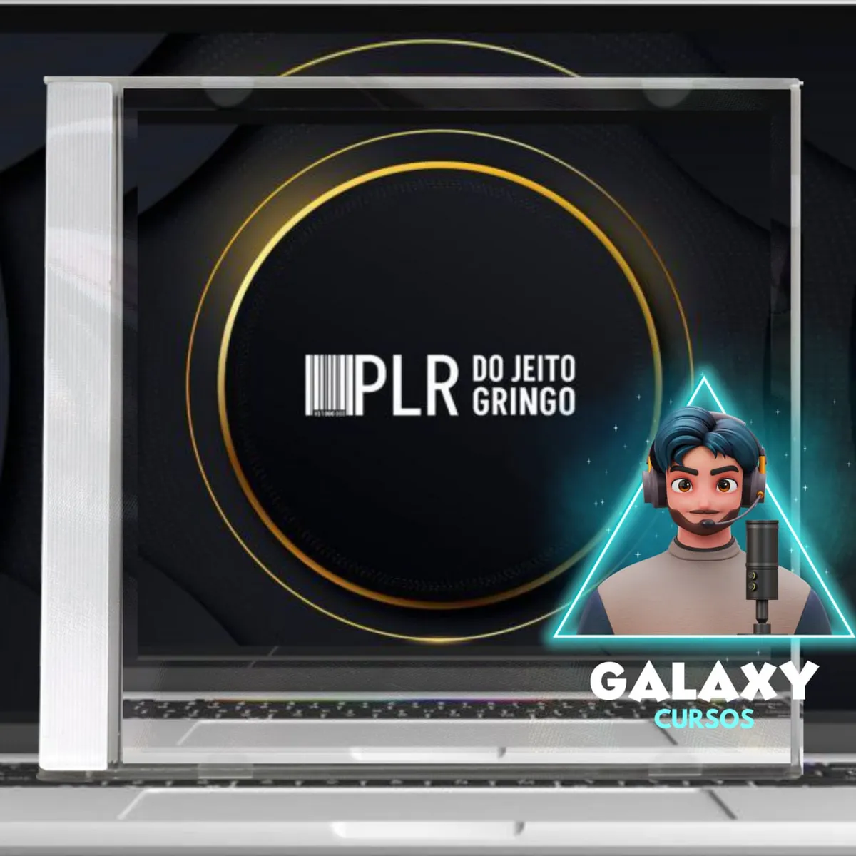 Capa: PLR do Jeito Gringo: Baixar Curso Lucas Gualberto Completo 2023