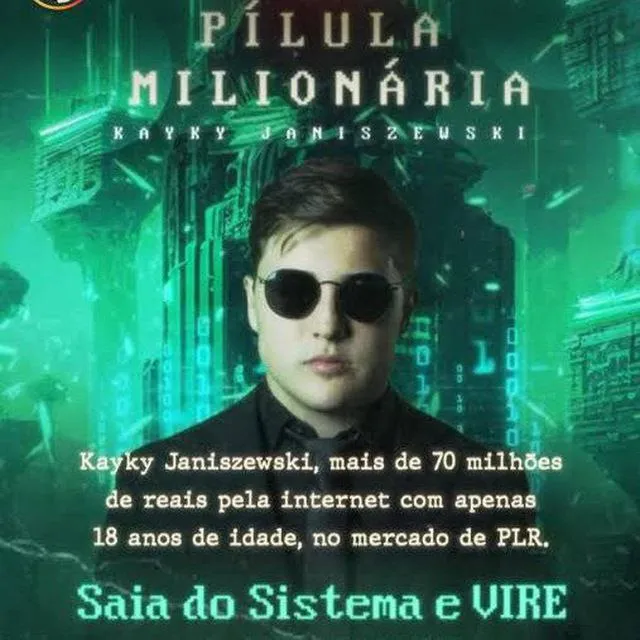 Capa: Baixar Pílula Milionária Kayky Janiszewski: Acesso Completo!