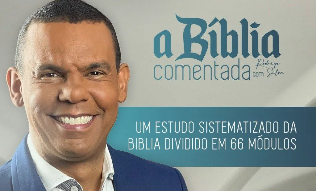 Capa: Bíblia Comentada Rodrigo Silva: Baixar 2024 Completo