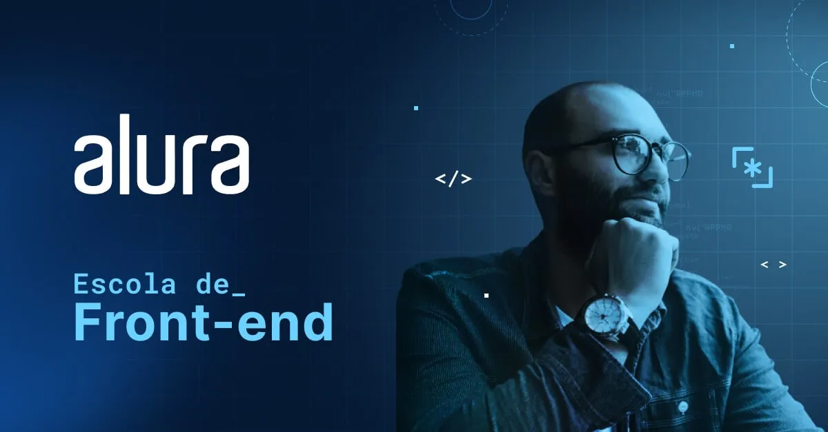 Capa: Download Escola Front End Javascript Alura: Acelere seu Código!
