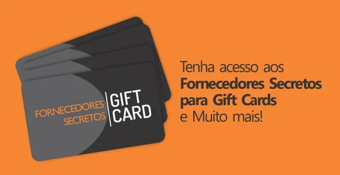 Capa: Baixar Curso Fornecedores Secretos Gift Card Completo (2020)