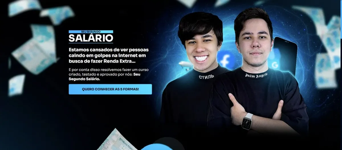 Capa: Seu Segundo Salário: Baixar Curso Gêmeos Investem Completo!