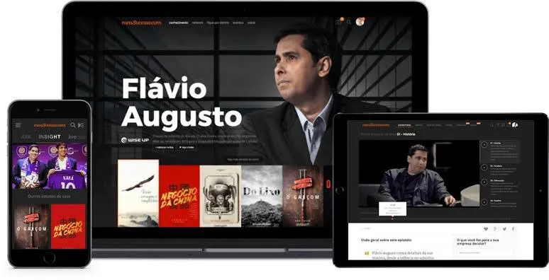 Capa: Escola de Insights Flavio Augusto: Baixar Completo e Acessar Drive