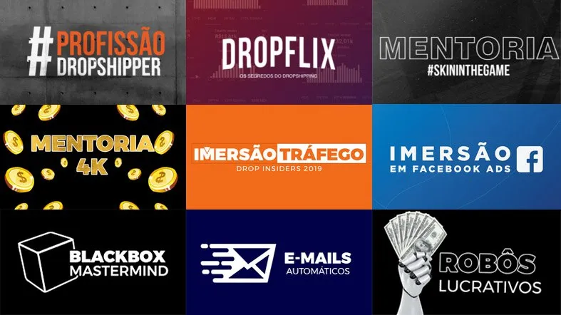 Capa: Drop Vault: Baixar Curso Completo de Rafael Martins em Alta Resolução