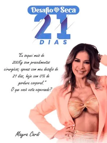Capa: Baixar Desafio Seca 21 Dias Mayra Cardi: Guia Completo Download