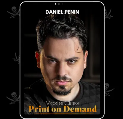 Capa: Masterclass Print on Demand Daniel Penin: Baixar Curso Completo